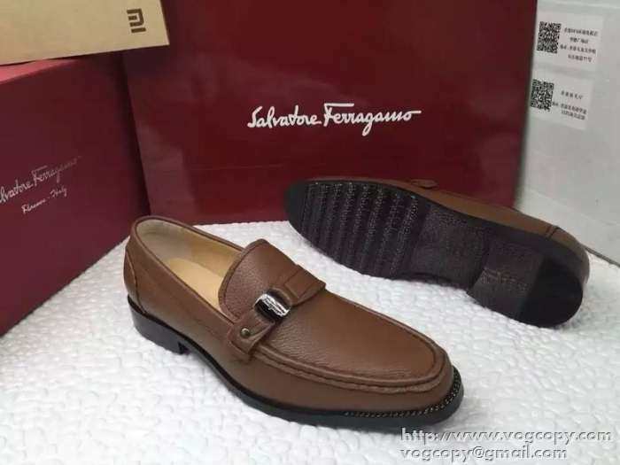 今季大ヒット！ 2015 FERRAGAMO サルヴァトーレフェラガモ レザーシューズ靴 2色可選