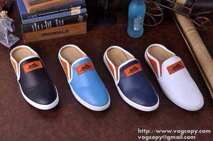 お洒落　 2015 HERMES エルメス カラフル　 サボサンダル 4色可選