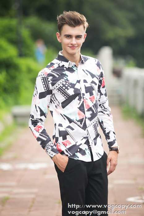 超人気 2015秋冬 GIVENCHY ジバンシー 最適な長袖シャツ