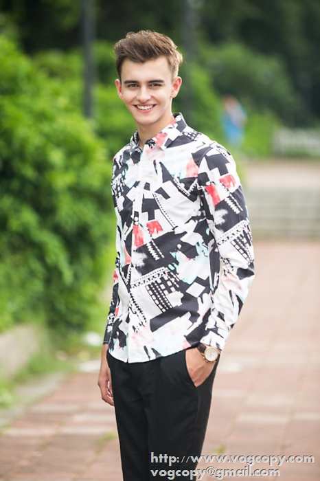 超人気 2015秋冬 GIVENCHY ジバンシー 最適な長袖シャツ