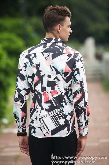超人気 2015秋冬 GIVENCHY ジバンシー 最適な長袖シャツ