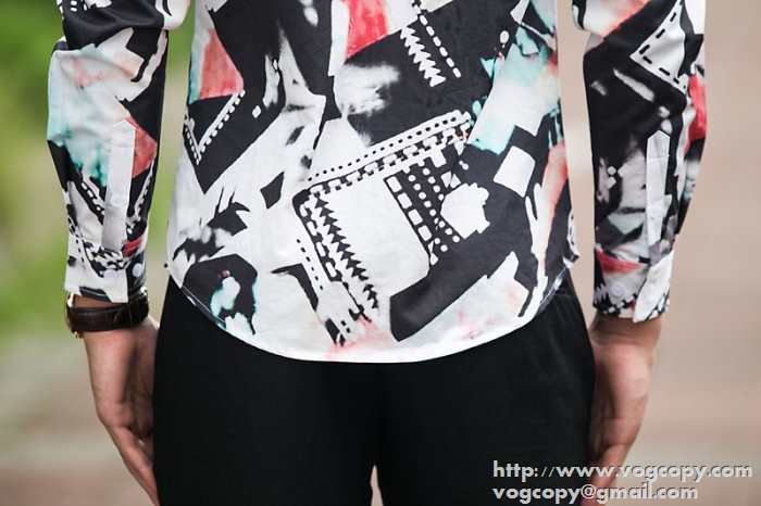 超人気 2015秋冬 GIVENCHY ジバンシー 最適な長袖シャツ