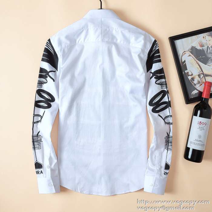 新作 2015秋冬 GIVENCHY ジバンシー　しなやかな肌触りの 長袖シャツ