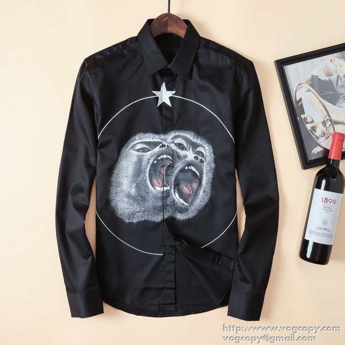 魅力満点 2015秋冬 GIVENCHY ジバンシー 活躍度の高い　長袖シャツ
