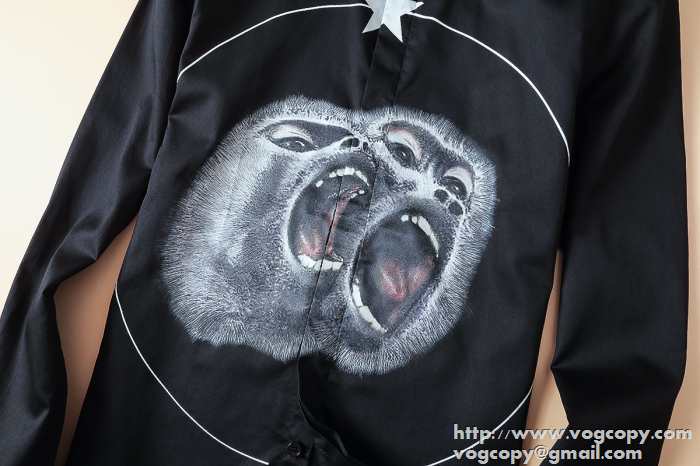 魅力満点 2015秋冬 GIVENCHY ジバンシー 活躍度の高い　長袖シャツ