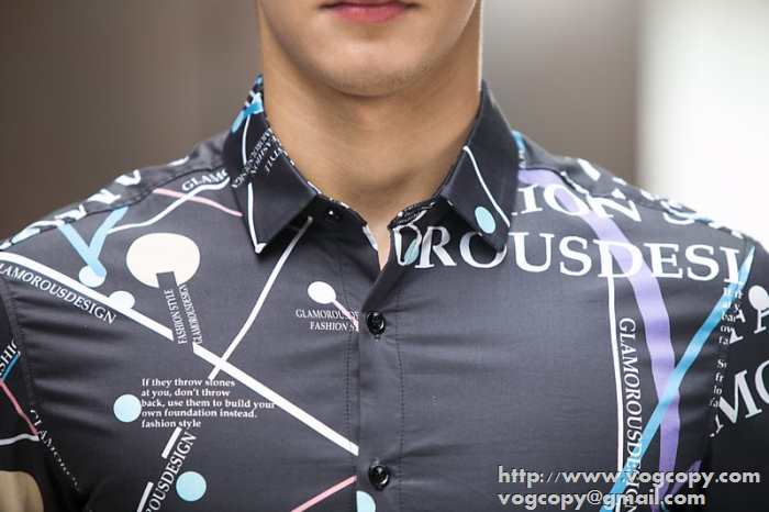 2015秋冬 季節感漂う PRADA プラダ 長袖シャツ
