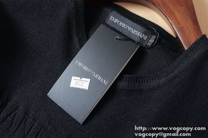 印象のデザイン 2015秋冬 ARMANI アルマーニ 伸縮性に優れニットセーター 2色可選