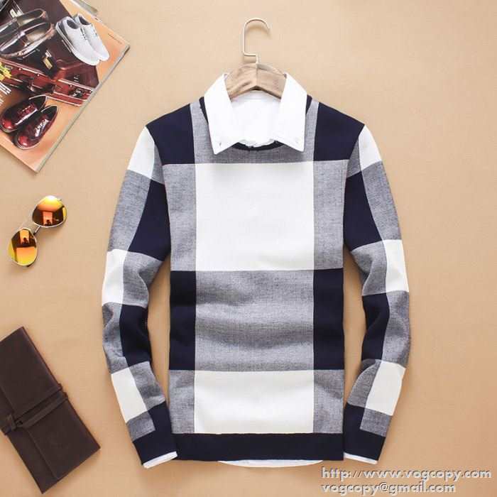 良い着心地 秋冬 BURBERRY バーバリー 立体感のあるセーター 3色可選