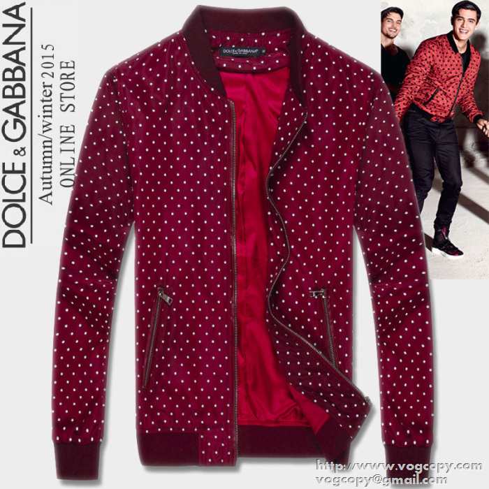 2015 高級感溢れる　Dolce&Gabbana ドルチェ＆ガッバーナ スタジアムジャンパー 4色可選