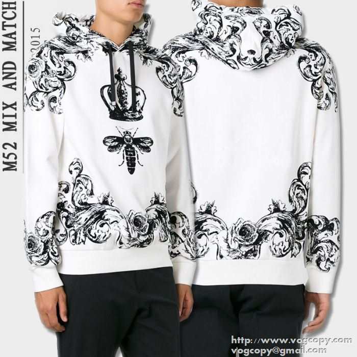 耐久性ある　2015秋冬 Dolce&Gabbana ドルチェ＆ガッバーナ 人気　パーカー