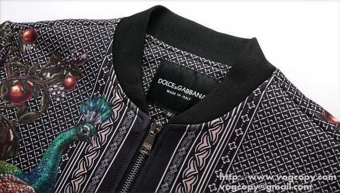 人気販売　2015秋冬 今季セール Dolce&Gabbana ドルチェ＆ガッバーナ ファッション性あるネック ブルゾン