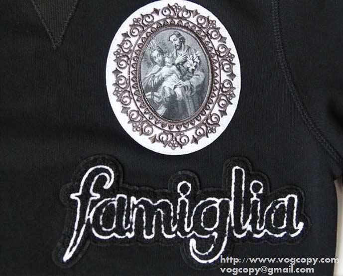 伸縮性のある　2015秋冬  Dolce&Gabbana ドルチェ＆ガッバーナ 満点のプルオーバーパーカー