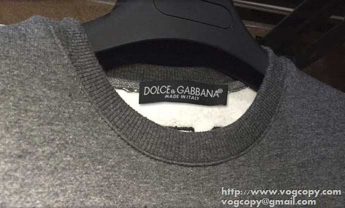 良い生地感　秋冬 dolce&gabbana ドルチェ＆ガッバーナ お洒落なデザインにプルオーバーパーカー