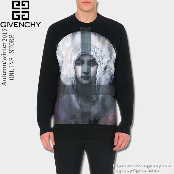 柔軟性に優れ  2015 GIVENCHY ジバンシー プルオーバーパーカー