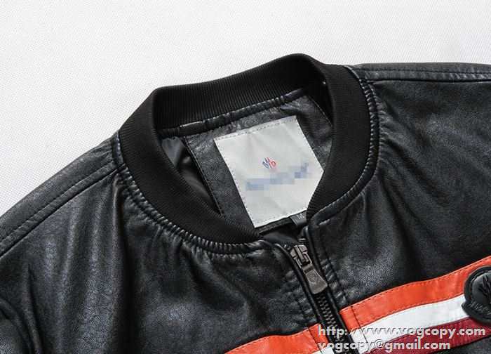 大人気 2015秋冬 MONCLER モンクレール 耐久性のある革ジャケット