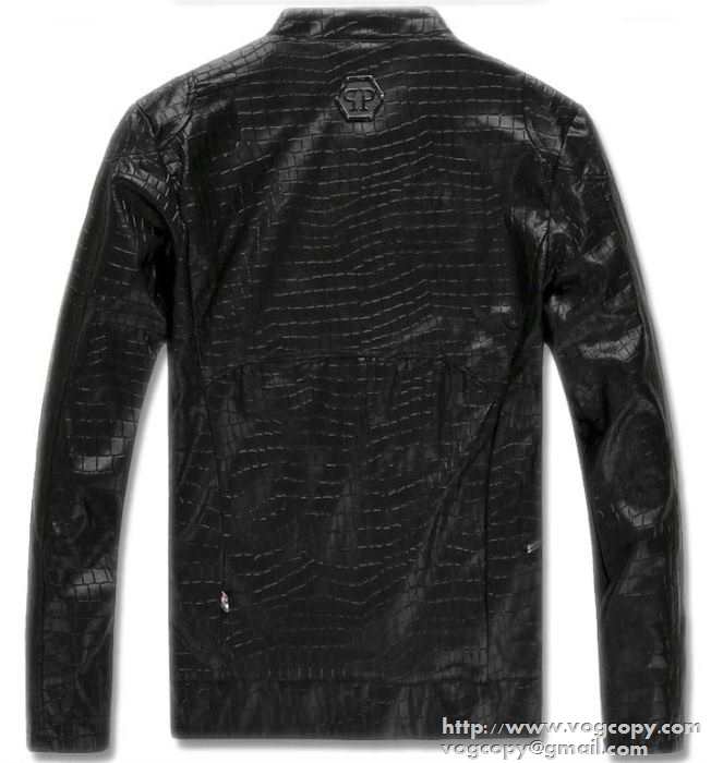 人気販売 2015秋冬 PHILIPP PLEIN フィリッププレイン　満点 革ジャケット