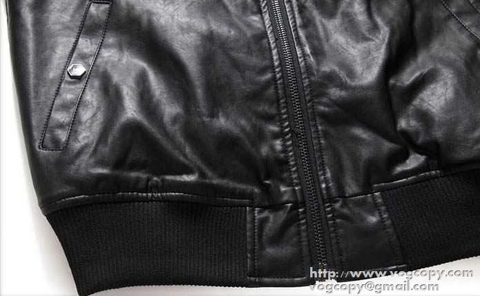 肌触りが魅力 2015秋冬 PHILIPP PLEIN フィリッププレイン 満点　革ジャケット