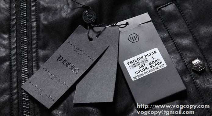 肌触りが魅力 2015秋冬 PHILIPP PLEIN フィリッププレイン 満点　革ジャケット