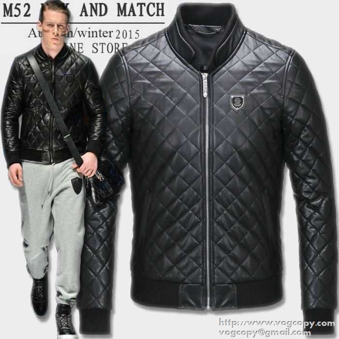 プレゼントに 2015秋冬 PHILIPP PLEIN フィリッププレイン 上質上品な素材のコート