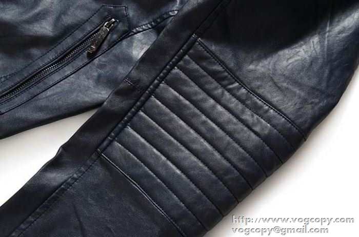 安心感のある 2015秋冬 PHILIPP PLEIN フィリッププレイン しなやかで革ジャケット 2色可選