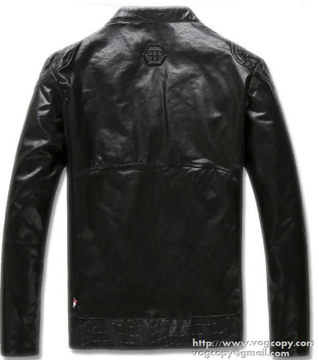 万能性のある 2015秋冬 PHILIPP PLEIN フィリッププレイン 格安　革ジャケット