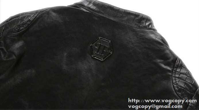 万能性のある 2015秋冬 PHILIPP PLEIN フィリッププレイン 格安　革ジャケット