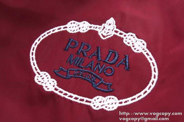 印象的　2015秋冬 prada プラダ 値下げる　スタジアムジャンパー 4色可選