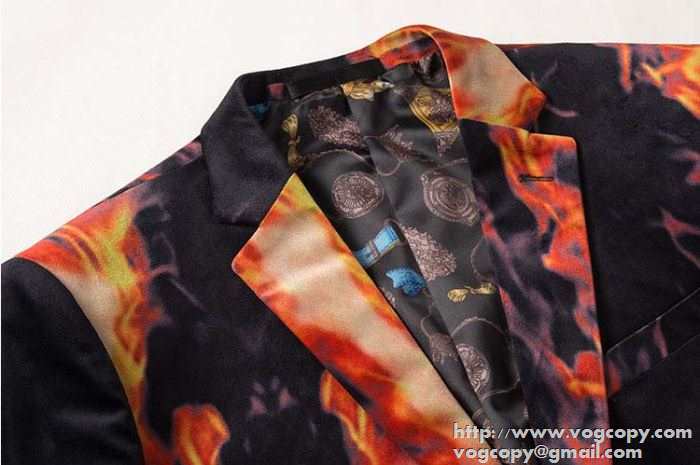 ファション性に溢れる 2015秋冬 VERSACE ヴェルサーチ スーツ レジャー