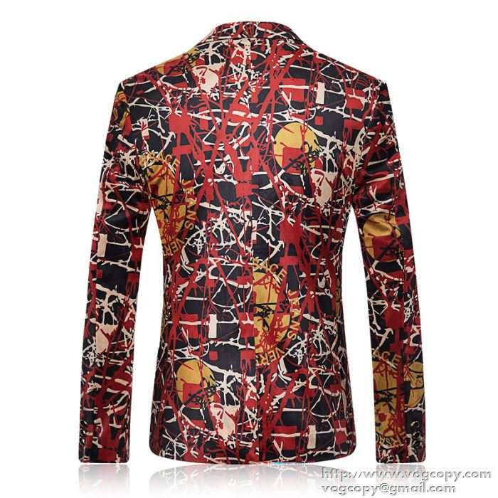 人気販売 2015秋冬 VERSACE ヴェルサーチ 伸縮性ある　スーツ レジャー