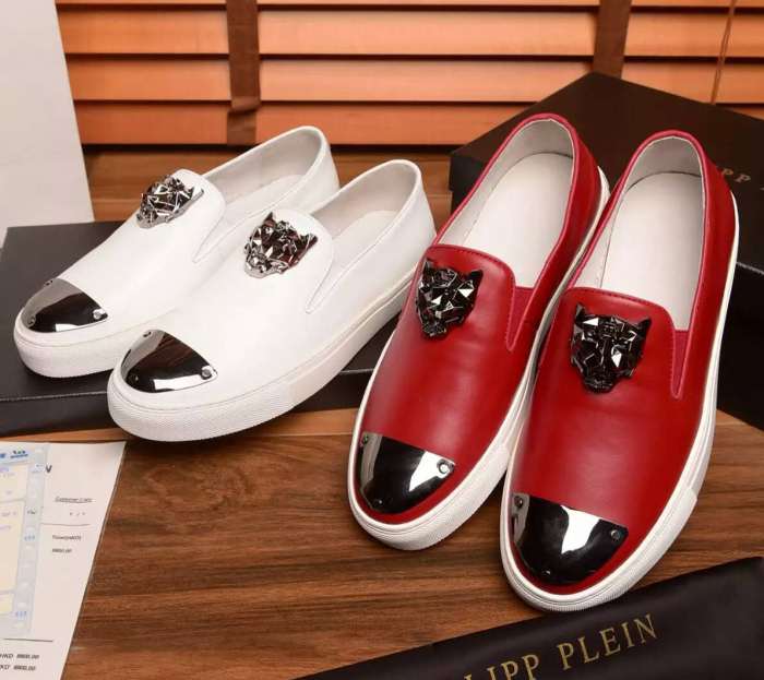 2016 高級感を引き立てる フィリッププレイン PHILIPP PLEIN フラットシューズ