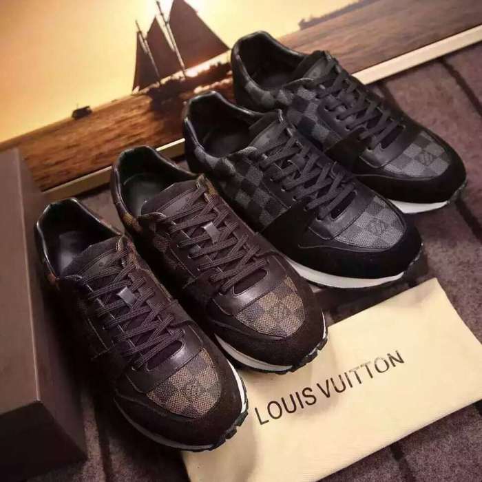絶大な人気を誇る 2016 ルイ ヴィトン LOUIS VUITTON ランニングシューズ 2色可選 抗菌?防臭加工