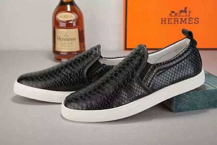 落ち着いた感覚 2016 エルメス HERMES フラットシューズ 革靴