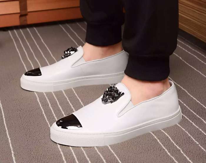 2016春夏 PHILIPP PLEIN フィリッププレイン 大人気☆NEW!!  フラットシューズ