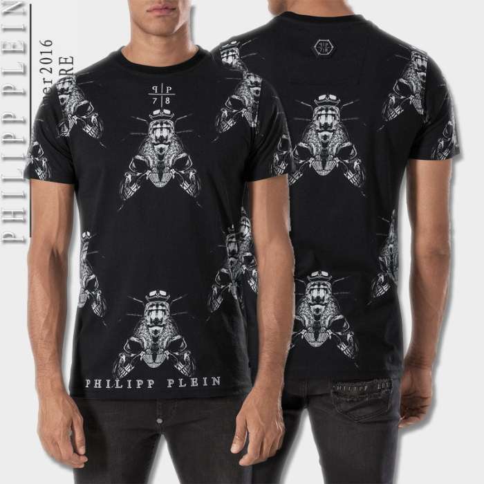 2016春夏 PHILIPP PLEIN フィリッププレイン ～希少  半袖Tシャツ 2色可選