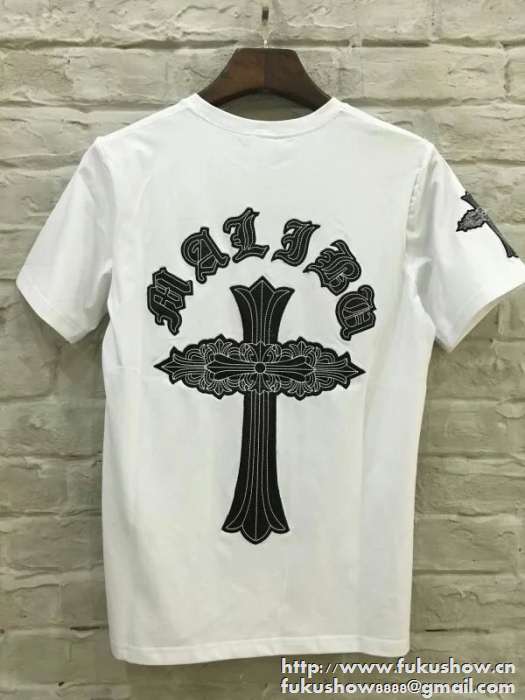2016 絶大な人気を誇る クロムハーツ CHROME HEARTS 半袖Tシャツ