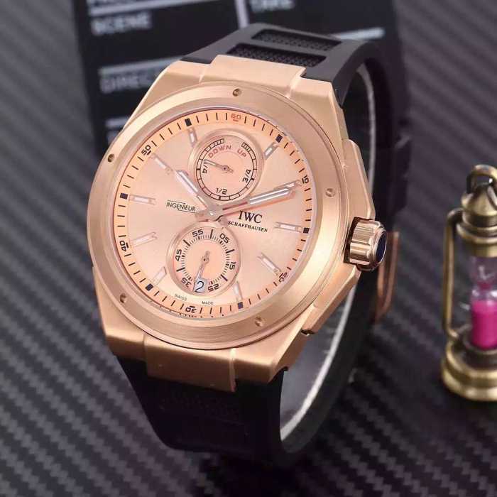 2016 重宝するアイテム イン ターナショナルウォッチ カン IWC 6針クロノグラフ 男性用腕時計