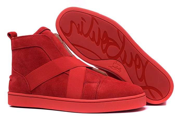 高級感溢れるデザイン 2016 Christian Louboutinクリスチャンルブタン ハイトップシューズ
