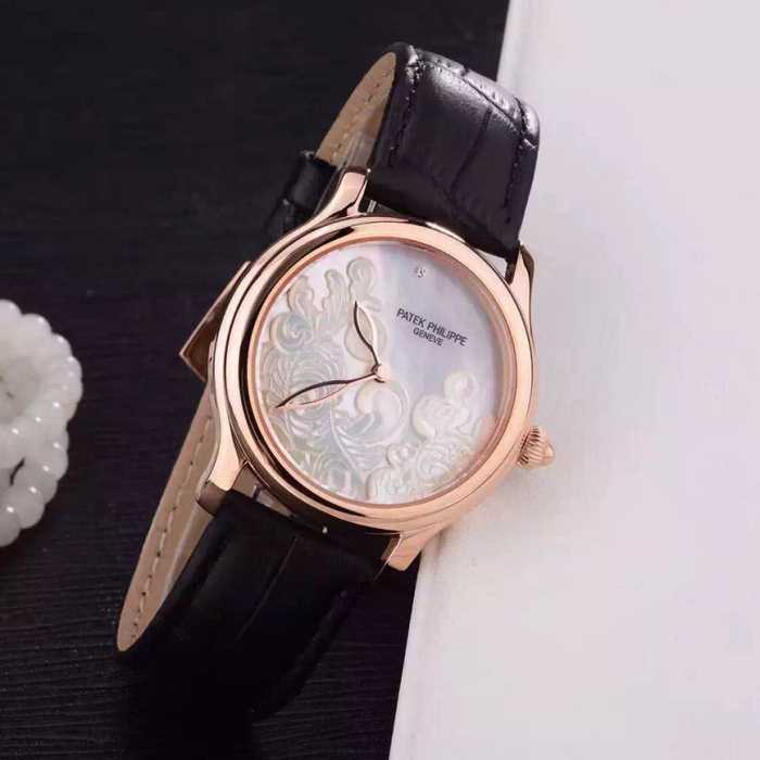 スタイリッシュな印象 2016  パテックフィリップ Patek Philippe2針クロノグラフ 女性用腕時計