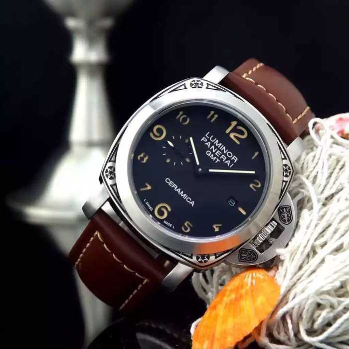 高級感ある2016 パネライ  PANERAI 3針クロノグラフ 日付表示 腕時計