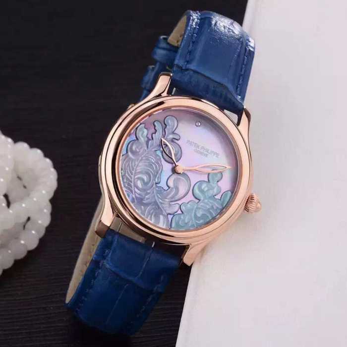 お洒落に魅せる 2016 パテックフィリップ Patek Philippe 2針クロノグラフ 女性用腕時計