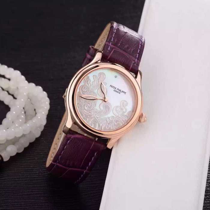 お買得 2016パテックフィリップ  Patek Philippe 2針クロノグラフ 女性用腕時計