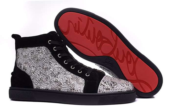 大人気☆NEW!! 2016 クリスチャンルブタン Christian Louboutin 軽量で疲れにくい ハイトップシューズ