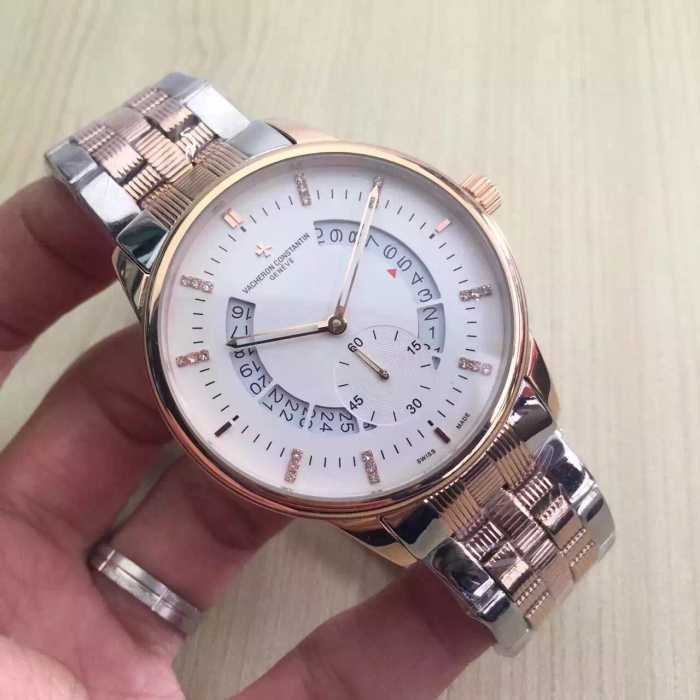 ずっと人気♪ 2016 Vacheron Constantin ヴァシュロン?コンスタンタン 3針クロノグラフ 男性用腕時計