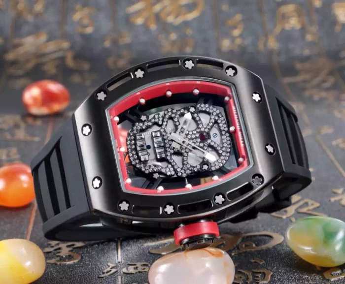 ポップ 2016 リシャールミル  RICHARD MILLE 透かし彫りムーブメント 男性用腕時計