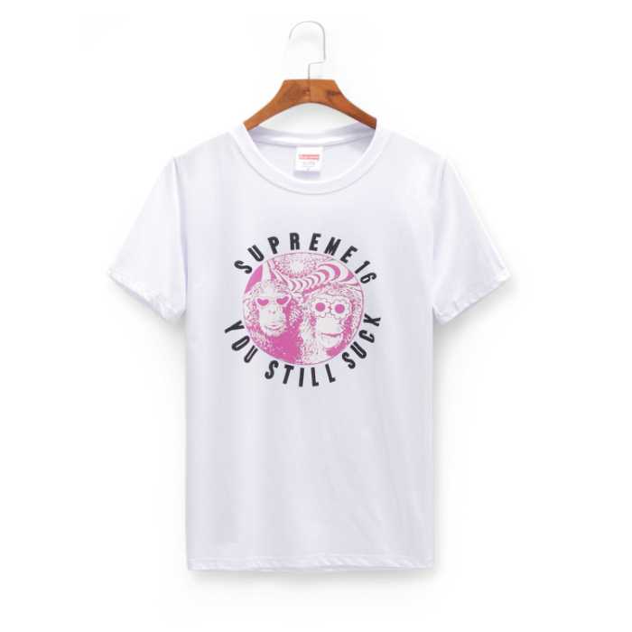 2016高級感溢れるデザイン シュプリーム SUPREME半袖Tシャツ 4色可選 男女兼用