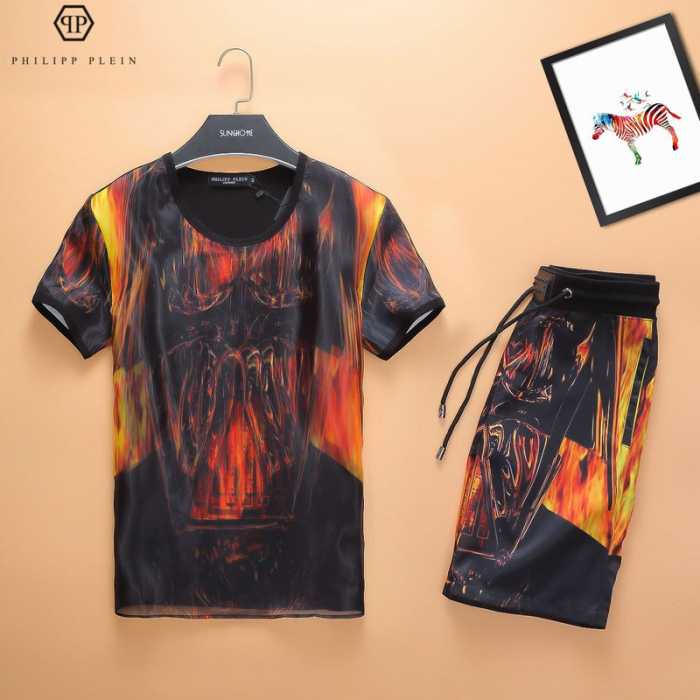 2016春夏 人気ブランド フィリッププレイン PHILIPP PLEIN 半袖セットアップ