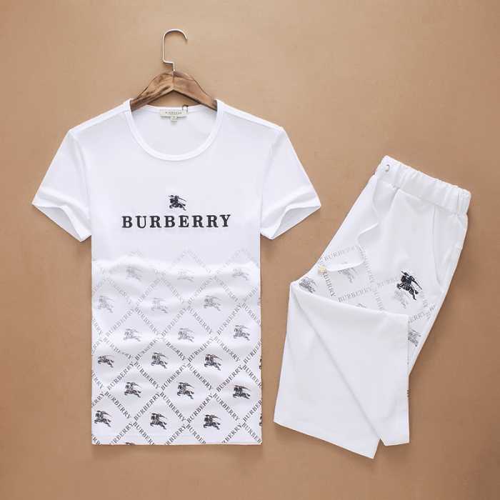 高級感溢れるデザイン 2016春夏 バーバリー BURBERRY 半袖セットアップ 2色可選