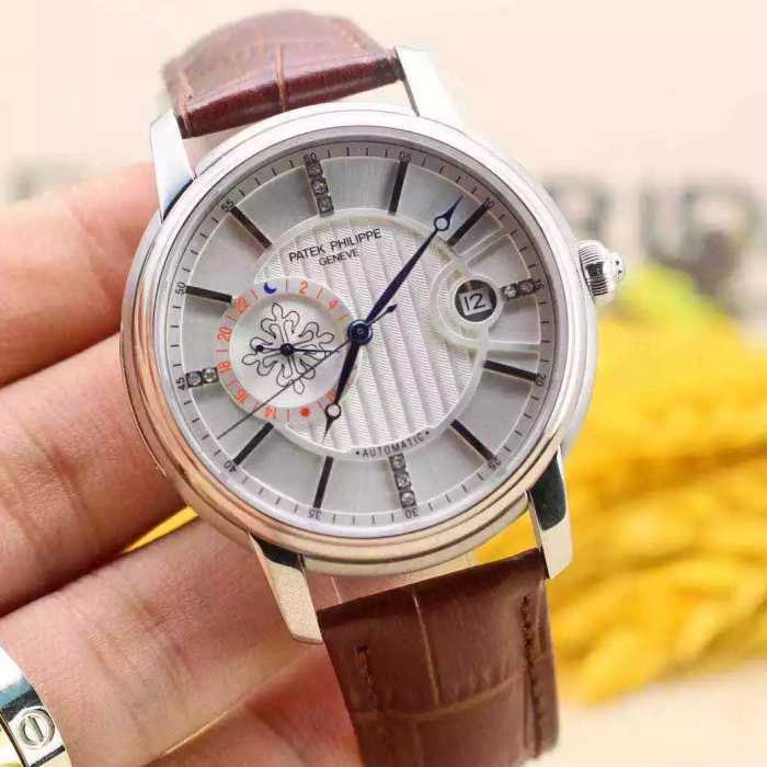 値下げ！ 2016 Patek Philippe パテックフィリップ サファイヤクリスタル風防 輸入機械式（自動巻き）ムーブメント男性用腕時計 4色可選