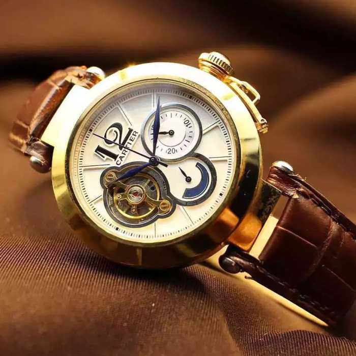 2016 CARTIER カルティエ 上品上質 機械式（自動巻き）ムーブメント 男性用腕時計 多色選択可