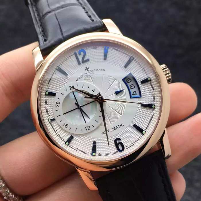2016 肌触りの気持ちい〜  Vacheron Constantin ヴァシュロン?コンスタンタン 男女兼用腕時計 4色可選